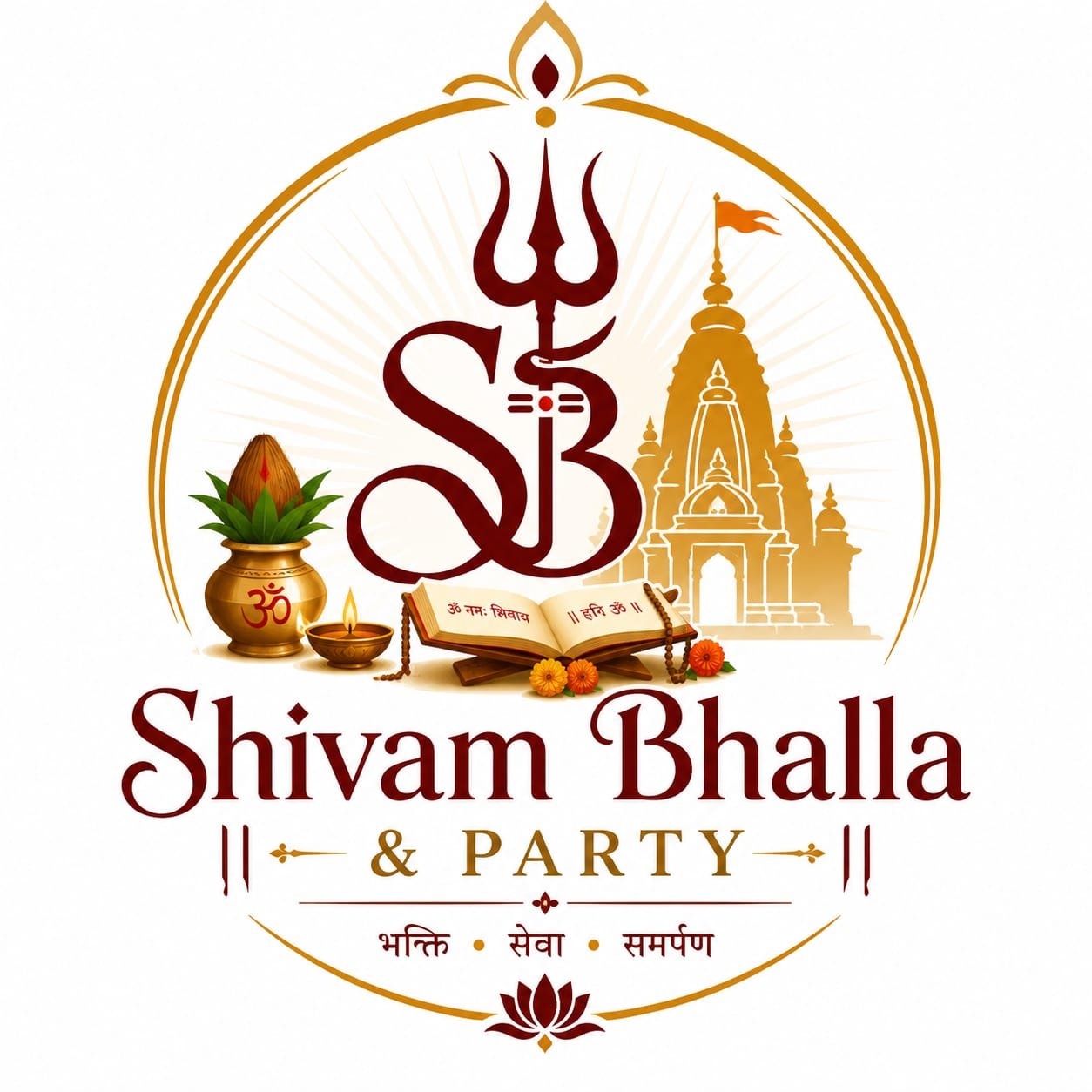 Shivam Bhalla & Party logo